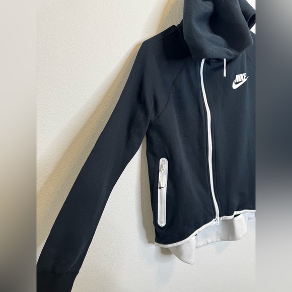 Nike Women's sportswear tech fleece oversized full Zip-Up Hoodie cape small - Picture 5 of 14